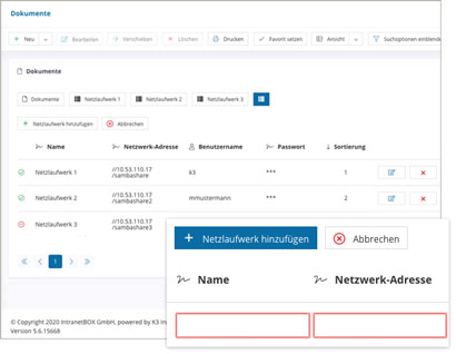 Wissensdatenbank Software Module MS File-Server-Konnektor