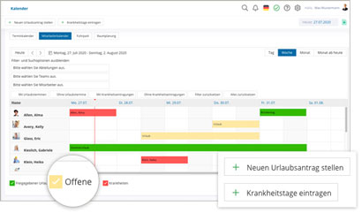 Wissensdatenbank Software Modul Kalender