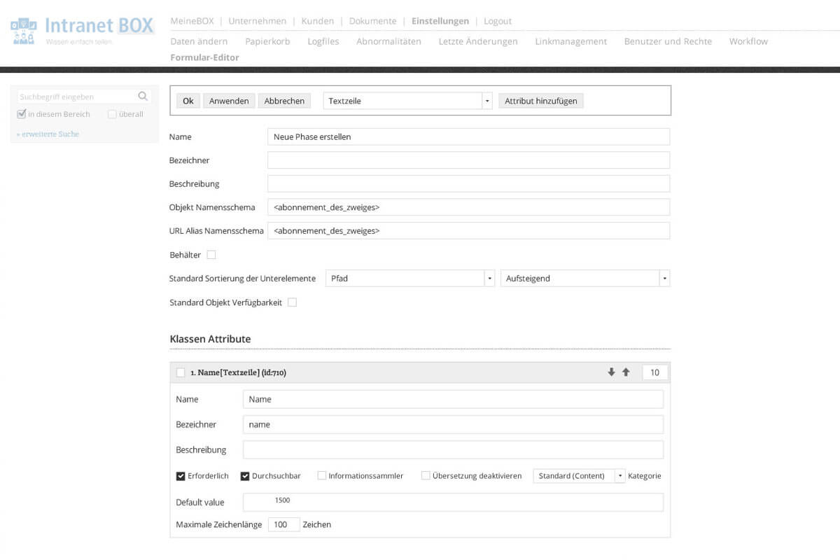 Intranet Software Wissensdatenbank TemplateBOX